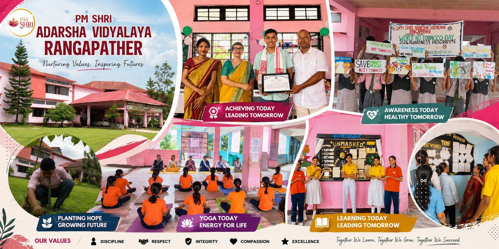 PM SHRI Adarsha Vidyalaya Rangapather — Nurturing Values, Inspiring Futures